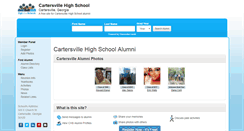 Desktop Screenshot of cartersvillehighschool.org