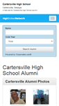 Mobile Screenshot of cartersvillehighschool.org